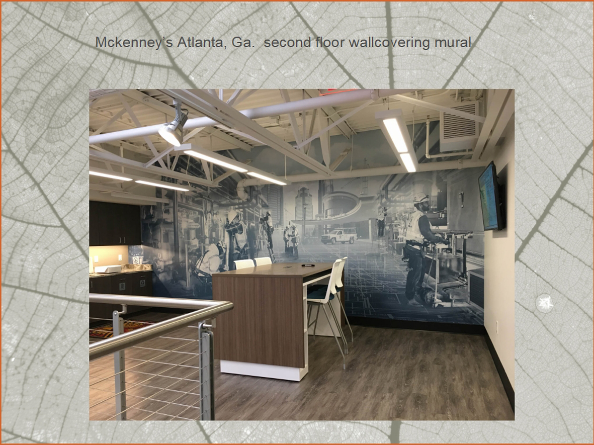 POWERPOINT NOVUS PORTFOLIO MCKENNEYS 2ND FLOOR MURAL SINGLE SLIDE, 1181X885